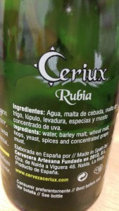 Ceriux Rubia Rioja
